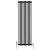 Black Triple Cast Iron Designer Radiator 1500x472mm Vitale by Dolce