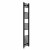 Curved Heated Towel Rail 1600x300mm Black with manual heating element Nebbia By Dolce