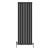 Black Single Flat Panel Designer Radiator 1600x544mm - Aurora by Dolce