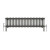 Raw Metal Triple Cast Iron Designer Radiator 300x1192mm Vitale by Dolce