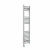 Curved Heated Towel Rail 1200x300mm Chrome with WIFI Button Screen Thermostatic Heating element Nebbia By Dolce