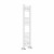 White Straight Heated Towel Rail 1200x300 mm Calda by Dolce