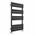 Black Flat Panel Heated Towel Rail 1000x600 mm Brunelleschi by Dolce