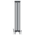 Anthracite Quadruple Cast Iron Designer Radiator 1500x290mm Vitale by Dolce