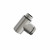Stain Nickel T Piece with End Plug Serenata by Venice