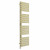 Flat Panel Designer Towel Radiator 1800mm x 500mm Brushed Brass with Touch Screen Thermostatic Heating element Tiziano By Dolce