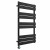Flat Panel Heated Towel Rail 1000x600mm 9 Ladder Black with WIFI Button Screen Thermostatic Heating element Solare By Dolce