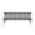 Raw Metal Double Cast Iron Designer Radiator 300x1010mm - Vitale by Dolce