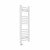 Curved Heated Towel Rail 800x300mm White with Touch Screen Thermostatic Heating element Nebbia By Dolce