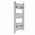 Straight Heated Towel Rail with Manual Heating Element Choices of Colours and Sizes Masaccio by Dolce