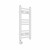 Straight Heated Towel Rail 600x300mm White with Touch Screen Thermostatic Heating element Masaccio By Dolce