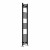 Black Straight Heated Towel Rail 1600x300 mm Calda by Dolce