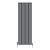 Anthracite Single Oval Panel Designer Radiator 1800x590mm - Altea by Dolce