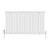 White Double Flat Panel Designer Radiator 600x1020mm Aurora by Dolce