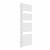 Flat Panel Designer Towel Radiator 1380mm x 500mm White with manual heating element Tiziano By Dolce