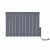 Grey Oil Filled Radiator with WiFi 575x847 mm Ventoso By Dolce